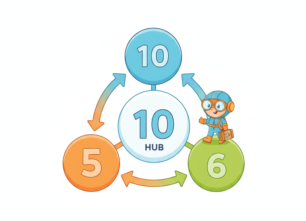Десятичная система — это универсальный переводчик между любыми системами счисления