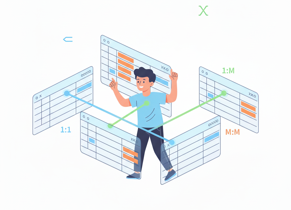 Связи между таблицами: от простых отношений к сложным зависимостям