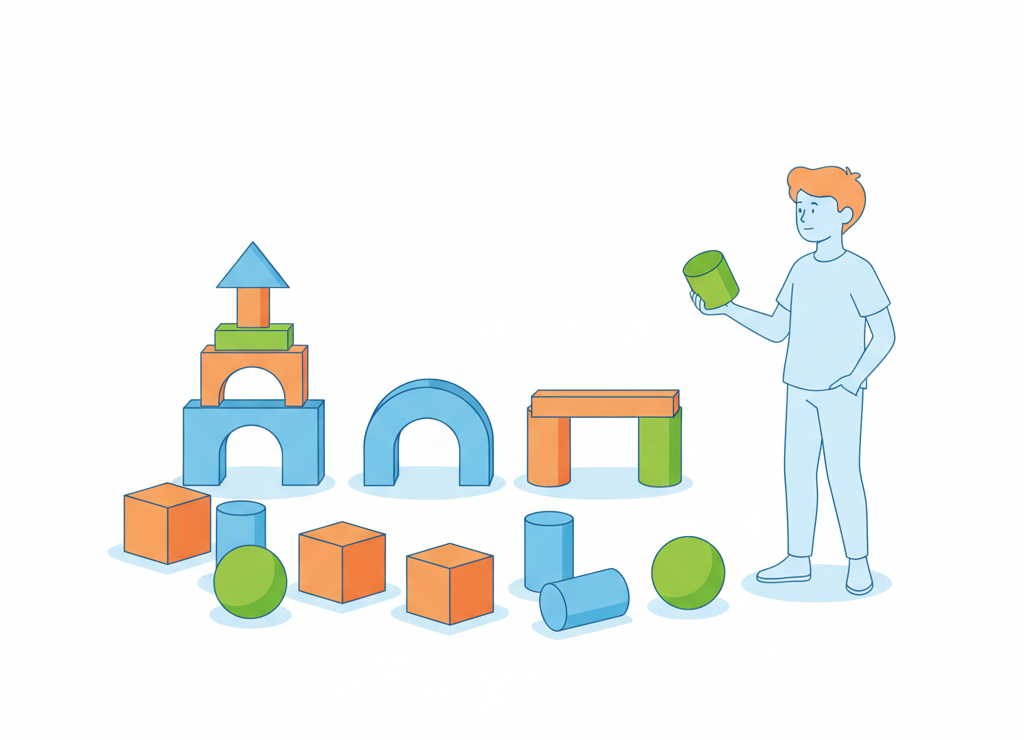 От простых блоков к сложным конструкциям