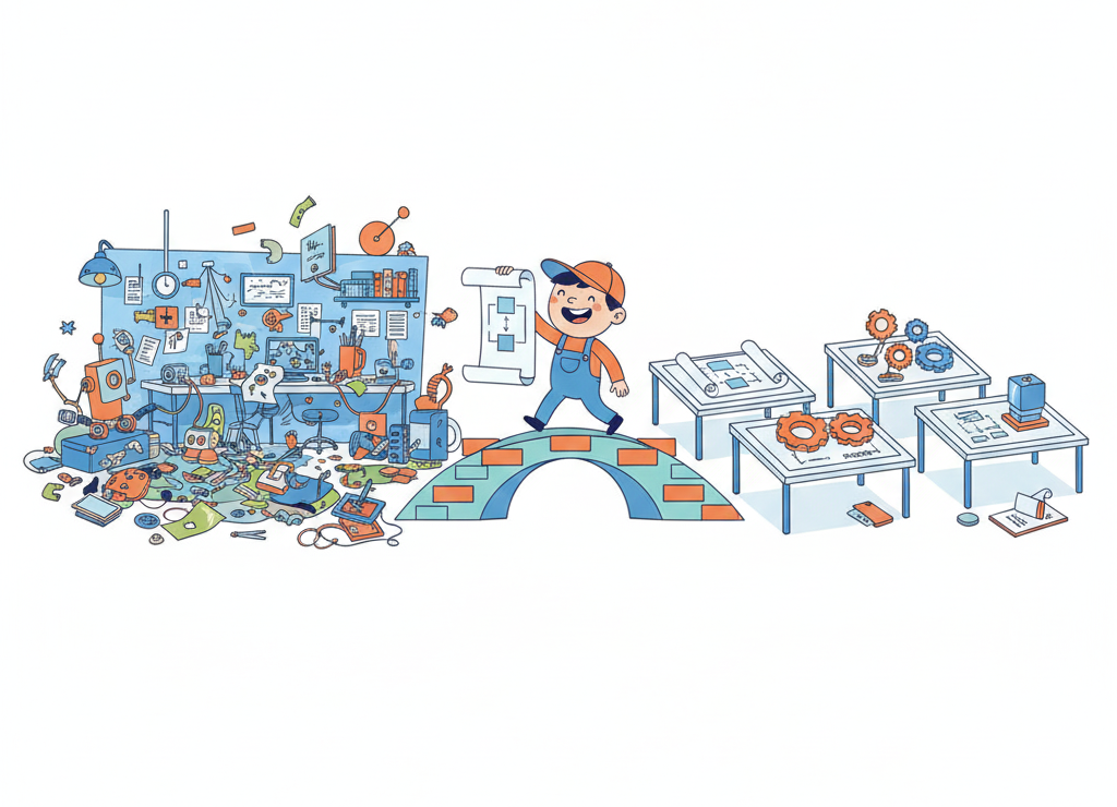 От хаоса к структуре — путь к мастерству