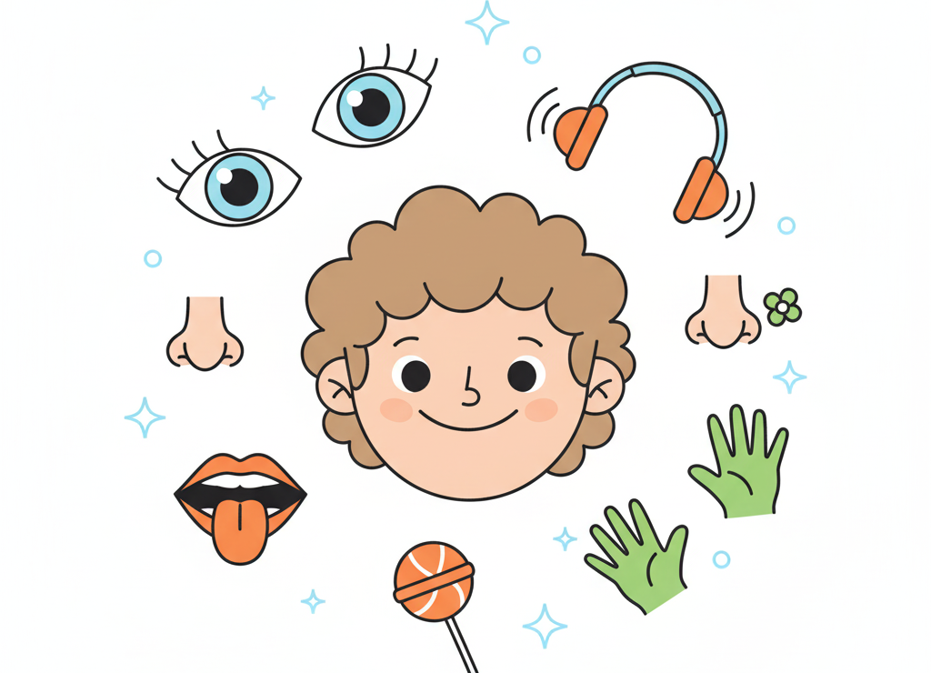 Пять органов чувств помогают нам познавать мир