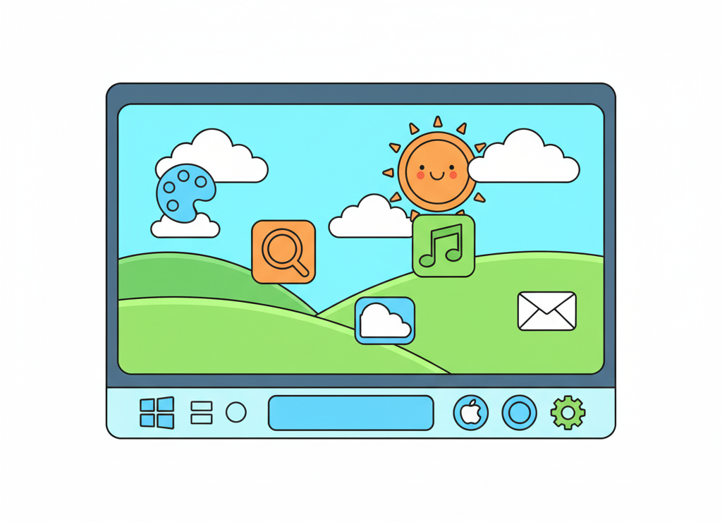 Рабочий стол компьютера