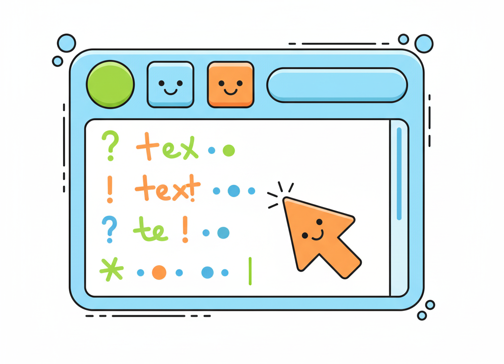 Так выглядит программа для создания текстов