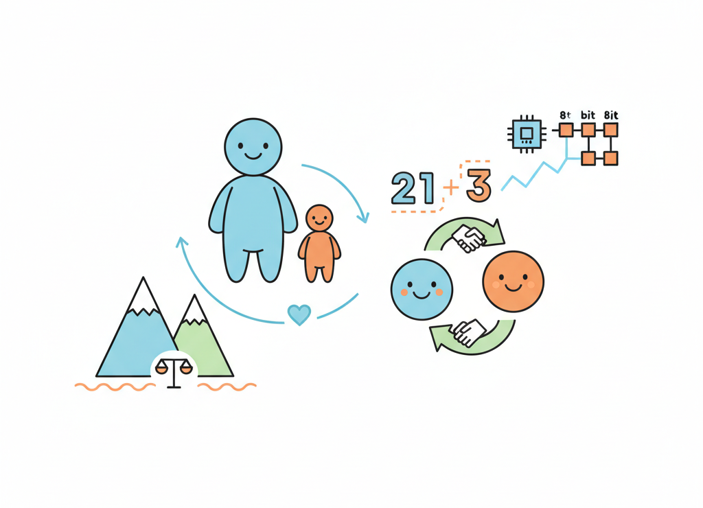 Объекты связаны между собой разными отношениями