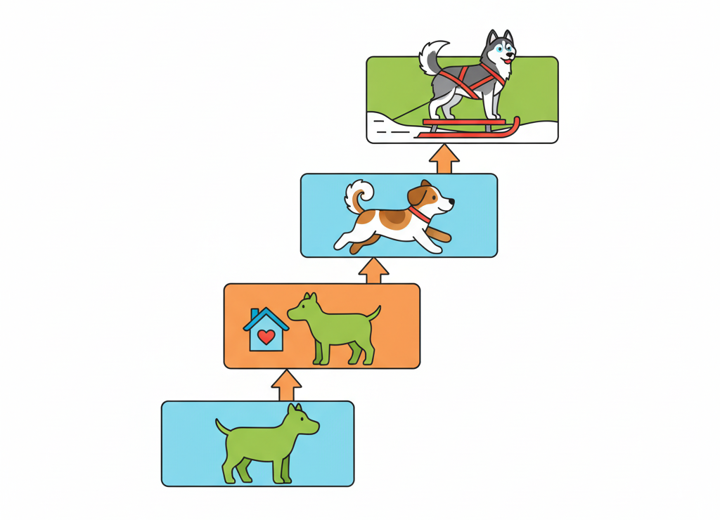 Схема разновидностей домашних животных