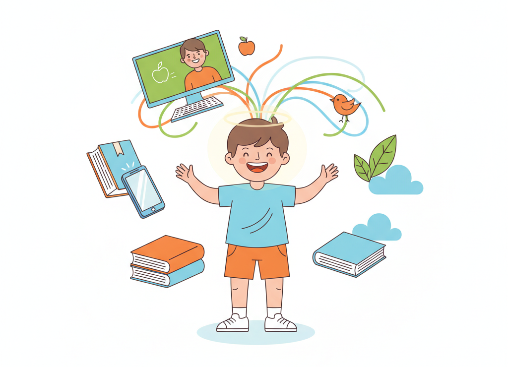 Человек познаёт мир через органы чувств и мышление