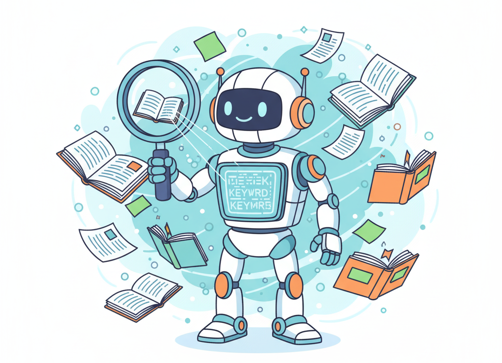 Поисковая система постоянно изучает страницы и запоминает ключевые слова