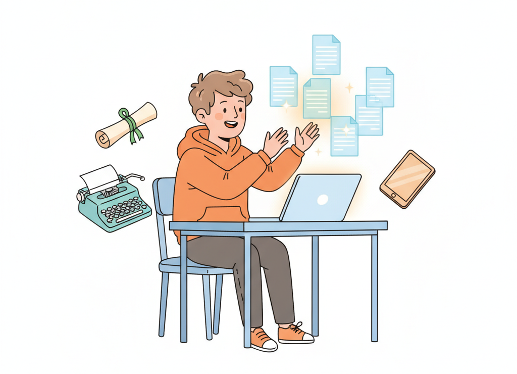 От папируса до облачных документов: эволюция текста