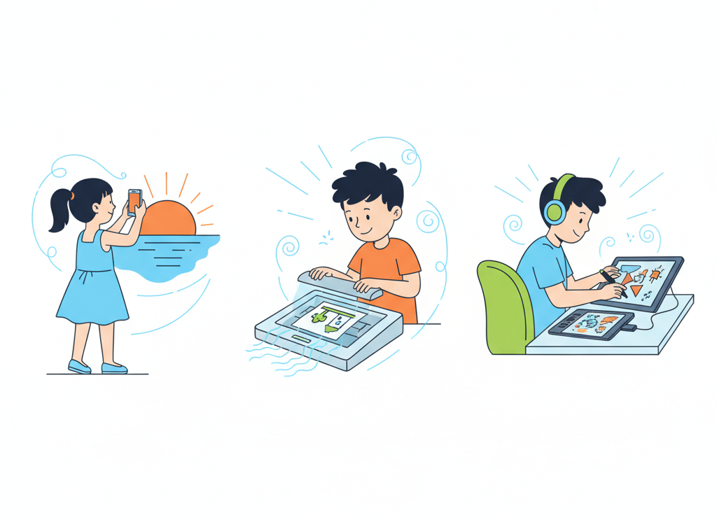 Три способа создать цифровое изображение