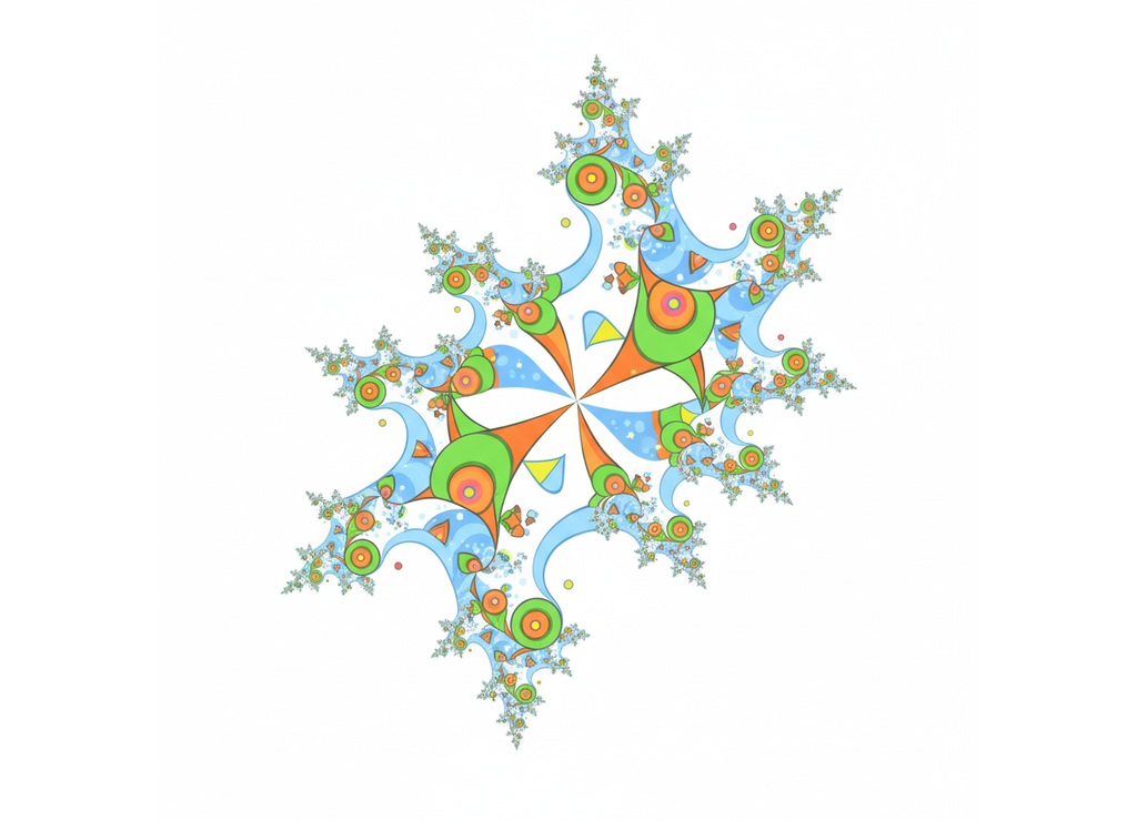 Фрактальная графика — бесконечные узоры по математическим формулам