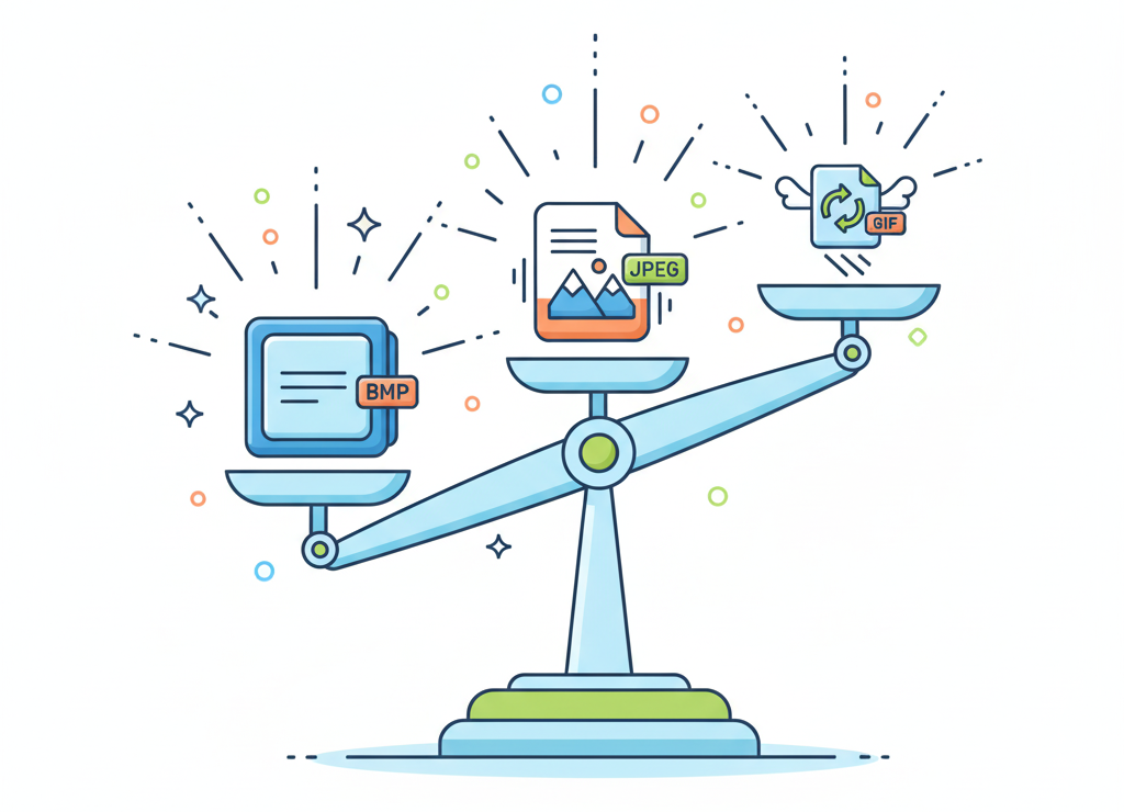 Сравнение размеров файлов разных форматов