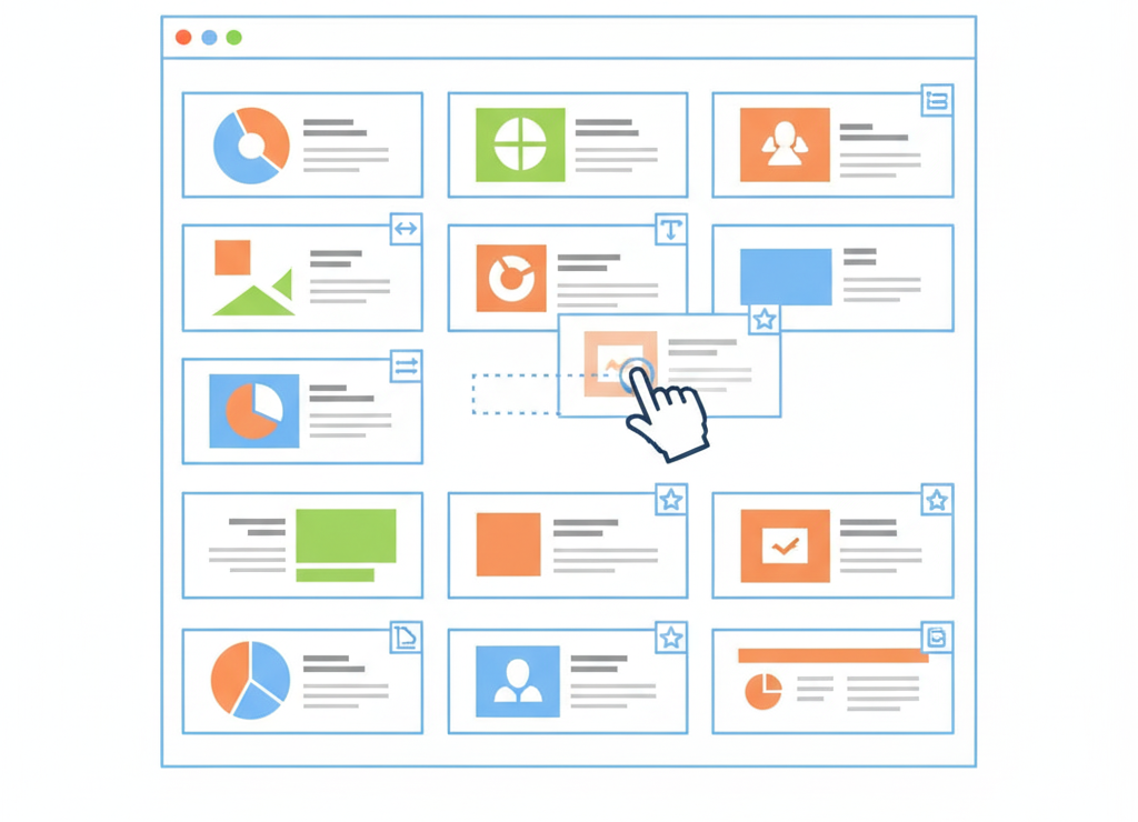 Режим сортировщика слайдов позволяет легко изменить порядок следования