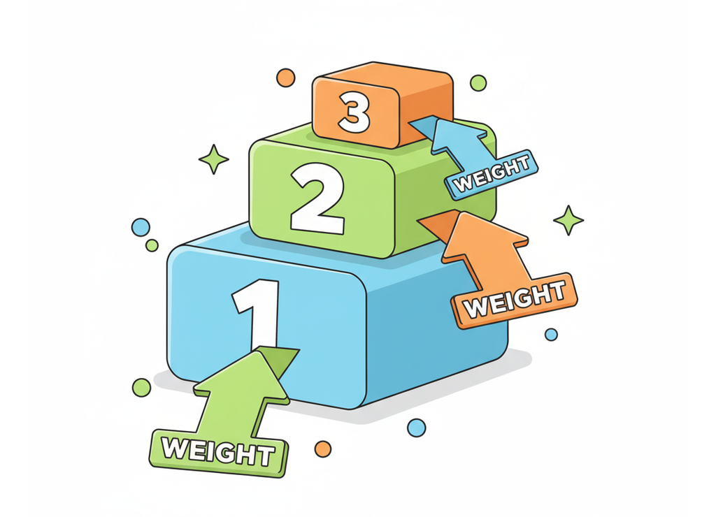 Каждая цифра имеет свой «вес» в зависимости от позиции