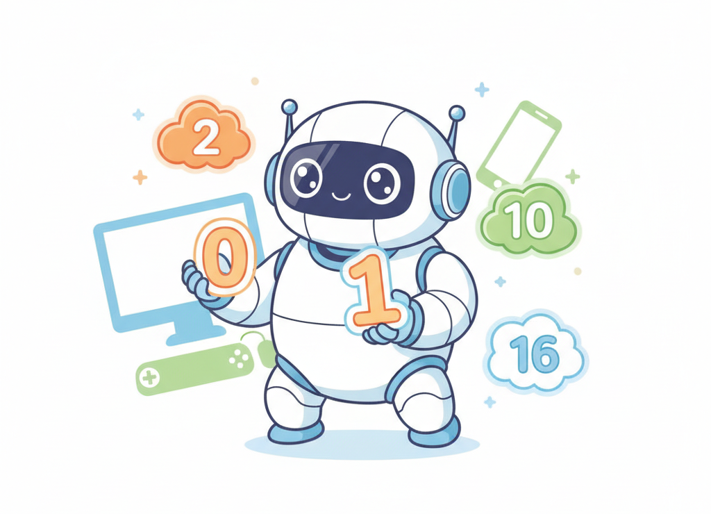 Компьютер говорит на языке нулей и единиц