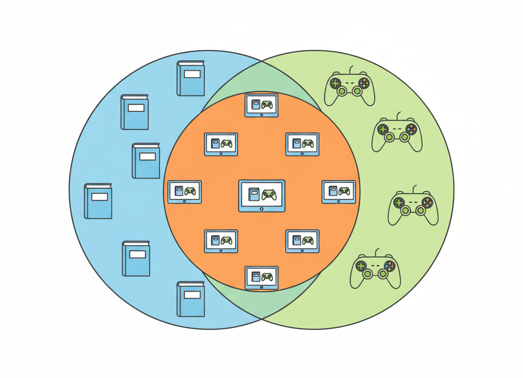 Пересечение множеств — общая часть