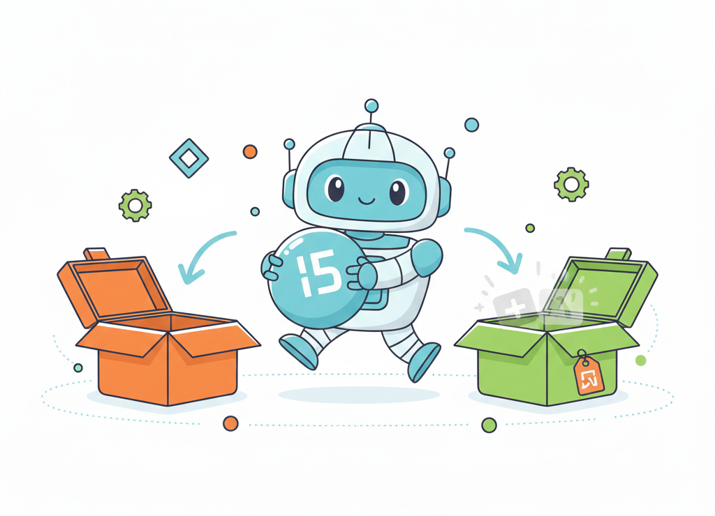 Присваивание — это как переложить значение из одной коробки в другую, стирая старое содержимое