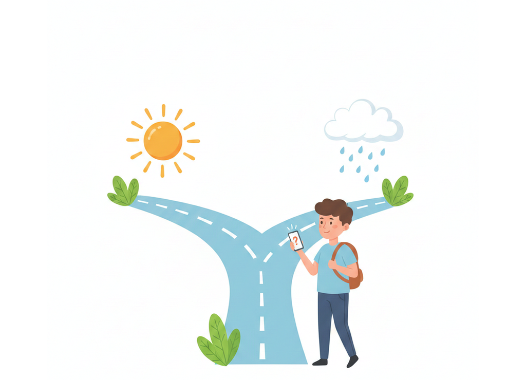 Как компьютер выбирает свой путь?