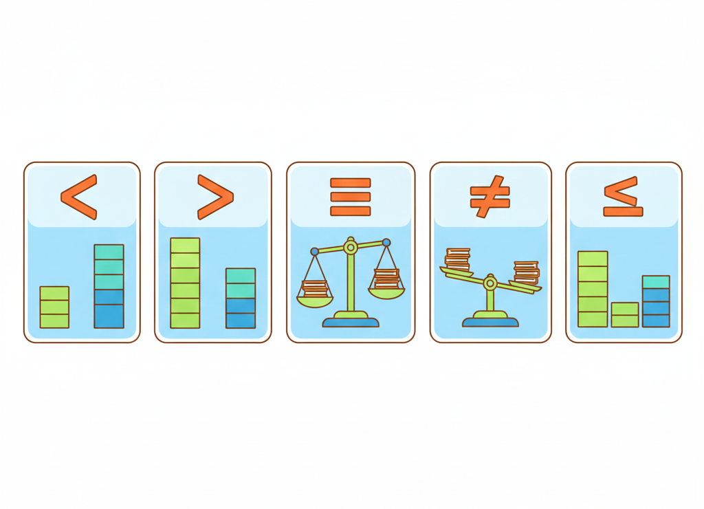 Операции сравнения — язык компьютерных решений