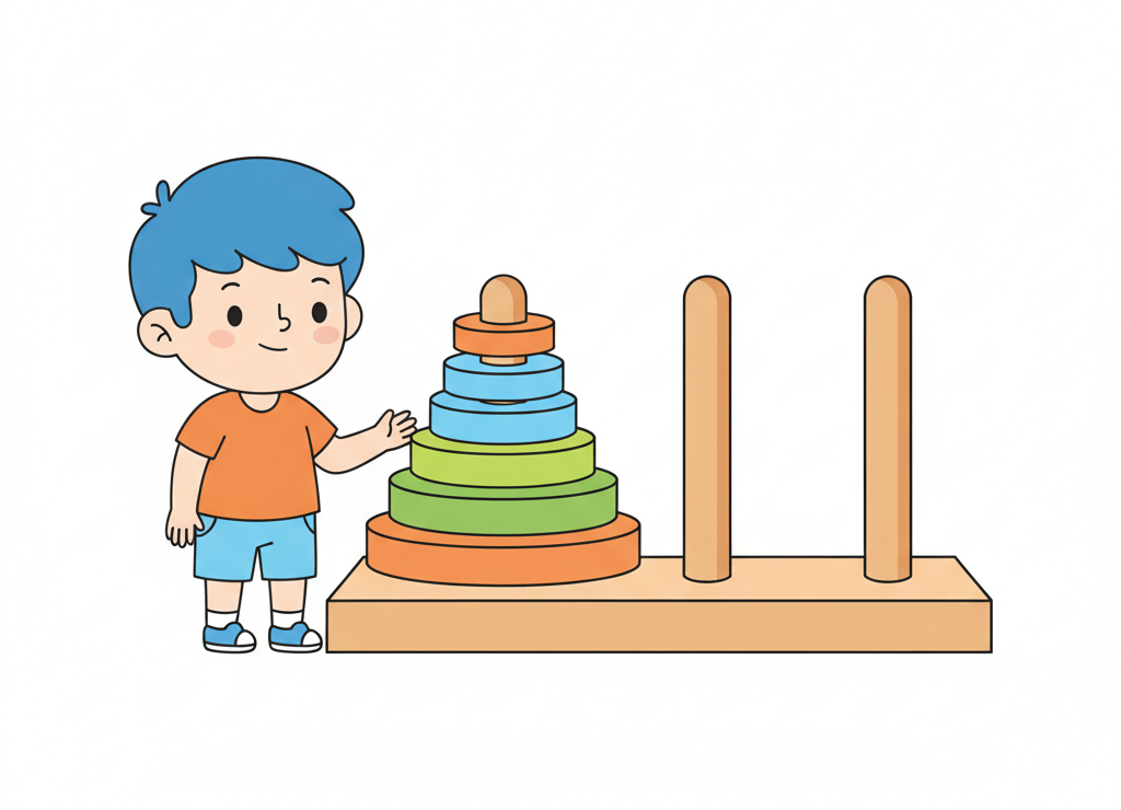 Головоломка «Ханойская башня»