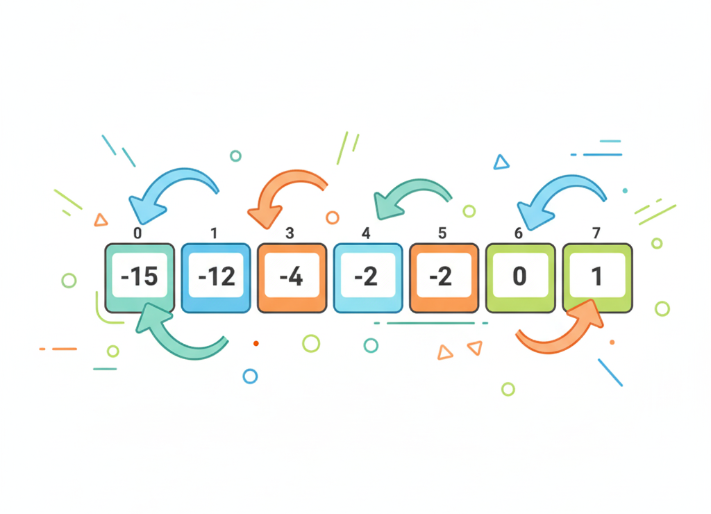 Каждый элемент массива имеет свой индекс