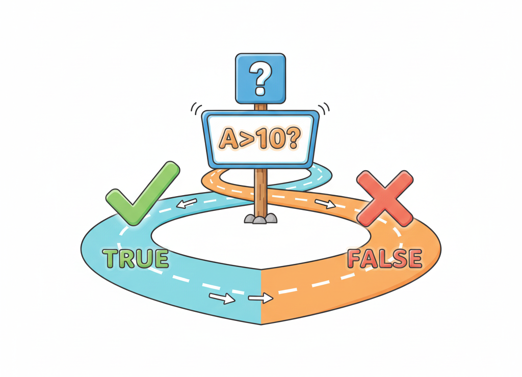 Логические функции помогают таблице выбирать путь