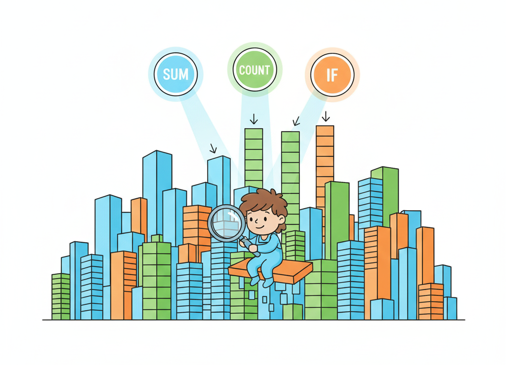 Электронные таблицы превращают хаос данных в порядок