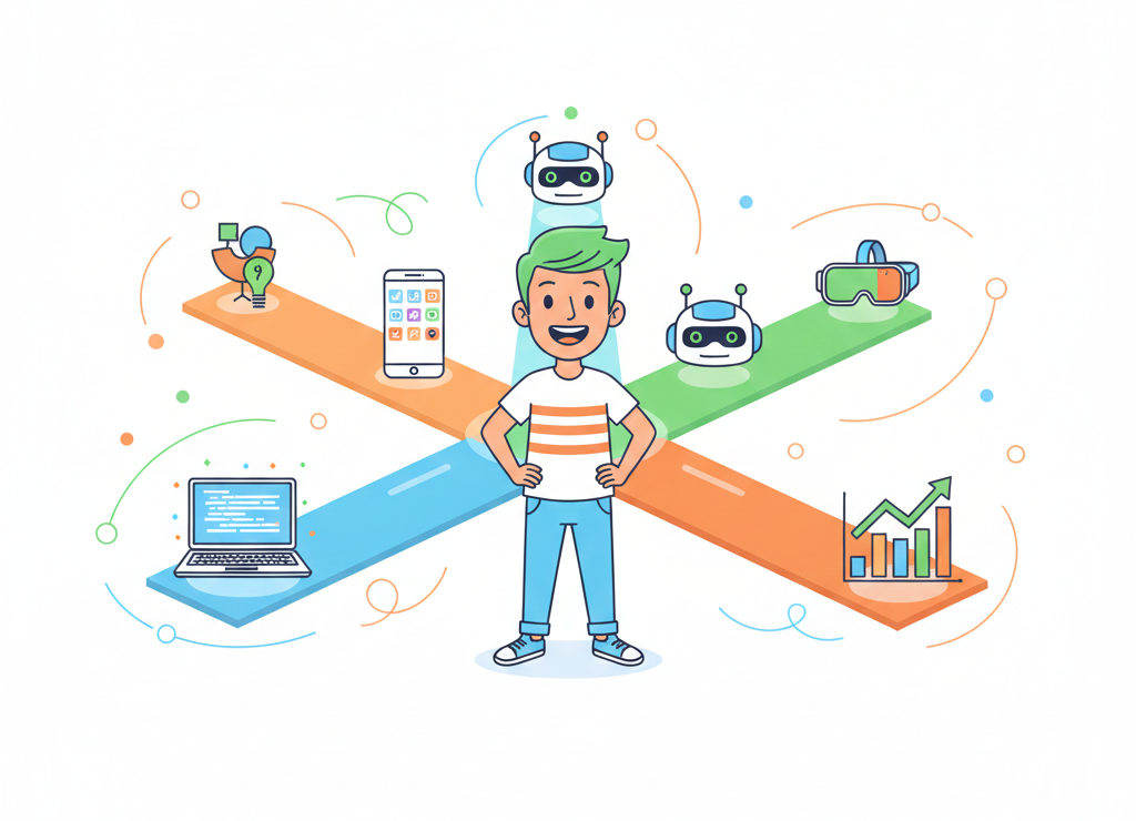 Множество путей в мире IT-профессий